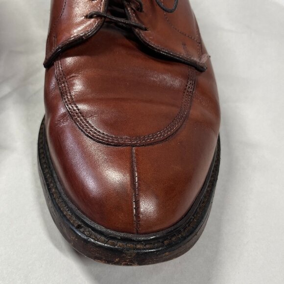 Allen Edmonds WALTON 10.5 EE Wide Brown Made in USA - Picture 4 of 11